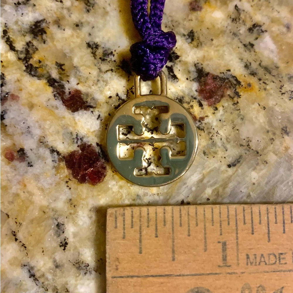 Genuine Tory Burch Bag Charm Zipper Pull EUC (Charm only)